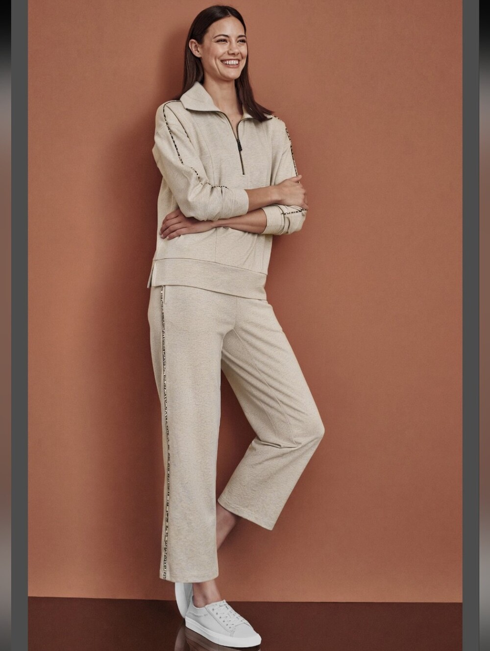 J. Jill Piped French Terry Pant- MP